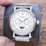 Best Quality Copy Patek Philippe Watches Annual Calendar Stainless Steel 41 Watches for Men